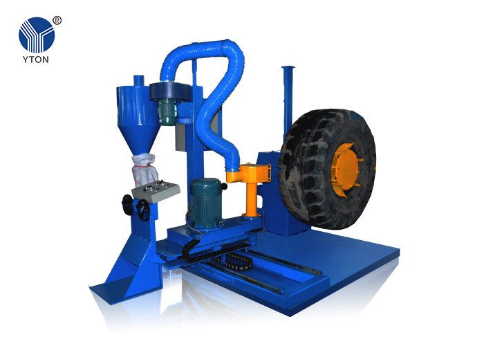 Engineering tire polishing machine